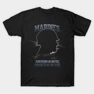 Marines - Fortitude in Battle T-Shirt